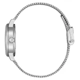 Citizen EcoDrive Solar Damenuhr silberfarben mit weissem Zifferblatt EW2621-75A