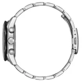 Citizen EcoDrive Solar Herrenuhr Chrono silberfarben blau schwarz CA4624-56L