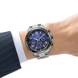 Citizen GPS Herrenuhr Attesa Sea of Silence Titan Unite with Blue CC4075-50L