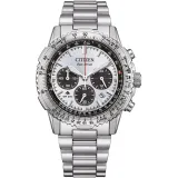 Citizen Promaster Navihawk EcoDrive Solar Chrono silberfarben CA4660-61A