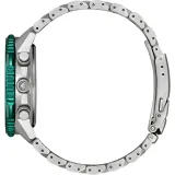 Citizen Promaster Sky ChronoTaucheruhr Eco Drive Funk analog stahl grün CB5004-59W