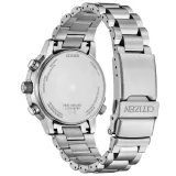 Citizen Promaster Sky Herrenuhr Solar Funk silberfarben blau AT8300-58L