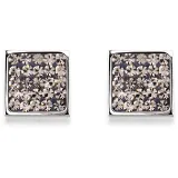 Coeur de Lion Ohrstecker Edelstahl und Kristall grau 0117/21-1200