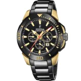 Festina Chrono Bike Herrenuhr Chronograph Special Edition schwarz goldfarben F20644/1
