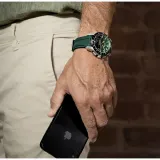 Festina Connected Hybrid Smartwatch Titan schwarz Silikonband grün F23000/2