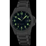 Festina Herrenuhr Swiss Made Field Set mit zwei Wechselarmbändern blau F20081/2