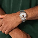 Festina Rive Swiss Made Herrenuhr Automatik Edelstahl rosegoldfarben silberfarben F20061/1