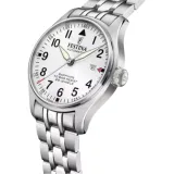 Festina Swiss Made Herrenuhr Automatik silberfarben Edelstahlband F20151/A