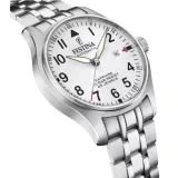 Festina Swiss Made Herrenuhr Automatik silberfarben Edelstahlband F20151/A