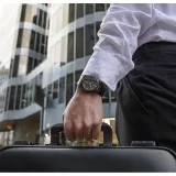 Festina Swiss Made Herrenuhr Rivè aus Edelstahl schwarz black ip F20080/1