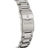 Festina Titanium Herrenuhr silberfarben blau mit Titanband F20698/2