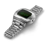 HAMILTON Armbanduhr mit Edelstahlband PSR Digital Quarz H52414131