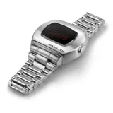 HAMILTON Armbanduhr silberfarben mit Edelstahlband PSR Digital Quarz H52414130
