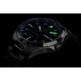 HAMILTON Herrenuhr Automatik Khaki Aviation Pilot Day Date Edelstahl blau 42 mm H64635140