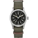 HAMILTON Khaki Field Mechanical Armbanduhr mit Textilband H69439931