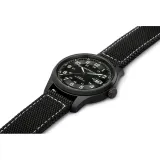 HAMILTON Herrenuhr Khaki Field Automatik Titanium schwarz H70575733