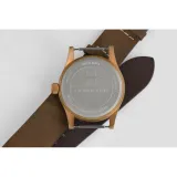 HAMILTON Herrenuhr Khaki Field Mechanical Bronze Titan mit braunen Lederband H69459530