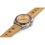 HAMILTON Herrenuhr Pan Europ Day Date Automatik Set beige Wechselband bugunderrot H35435820