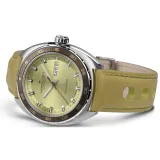 HAMILTON Herrenuhr Pan Europ Day Date Automatik Set grün und braun H35445860