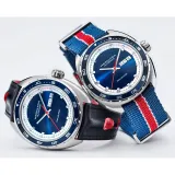 HAMILTON Herrenuhr Pan Europ Day Date Automatik Set mit Wechselband H35405741