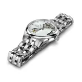 HAMILTON Jazzmaster Automatik open Heart Damenuhr mit Gliederband 36 mm H32215190