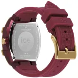 Ice Watch Damen Quarzuhr Ice Boliday Burgundy dunkelrot goldfarben 022868