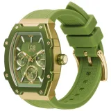 Ice Watch Damen Quarzuhr Ice Boliday Forest goldfarben 022859