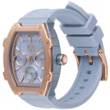 Ice Watch Damen Quarzuhr Ice Boliday Glacier Blue rosegoldfarben 022860