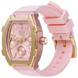 Ice Watch Damen Quarzuhr Ice Boliday Pink Passion goldfarben 022863
