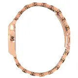 Laimer Holzuhr Damen POLLY Nussholz und Edelstahl rosegoldfarben 0197