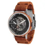 Laimer Holzuhr Herrenuhr ARNE Automatik Apfelholz 0210