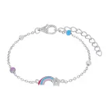 Lillifee Armband Silber 925 mit Anhänger Sternschnuppe 2039760