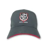 Luminox Baseball Cap grau rot Dark grey mit Logo JAC.L063.1