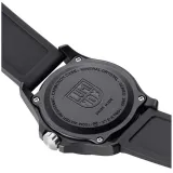 Luminox Herrenuhr Patagonia Carbonox 2400 Serie schwarz mit Silikonband X2.2402