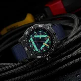 Luminox Ice-Sar 1080 Serie schwarz blau Carbonox Saphirglas XL.1083