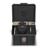 Luminox Land Serie Atacama Field Uhr mit 2 Bändern schwarz beige XL.1970.SET