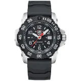 Luminox Navy SEAL Taucheruhr Steel schwarz silberfarben Silikonband XS.3251.CB