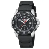 Luminox Navy SEAL Taucheruhr Steel schwarz silberfarben Silikonband XS.3251.CB