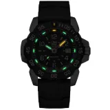 Luminox Navy SEAL Taucheruhr Steel schwarz silberfarben Silikonband XS.3251.CB