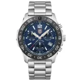 Luminox Pacific Diver Chrono Taucheruhr blau mit Edelstahlarmband XS.3144