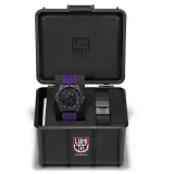 Luminox Pacific Diver SET Armbanduhr schwarz lila violett Limited XS.3121.BO.TY.SET