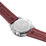 Luminox Pacific Diver Taucheruhr mit weinrotem Kautschuk Armband XS.3155.1