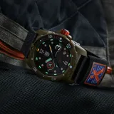 Luminox Taucheruhr Bear Grylls Survival schwarz mit Recyclingband XB.3721.ECO