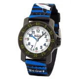 Scout Kinderuhr Action Boys blau mit Orca Motiv 164000036