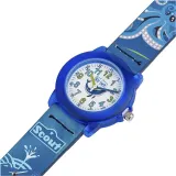 Scout Kinderuhr Crystal blau Unterwasserwelt und Wal 164000017