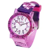 Scout Kinderuhr The IT Collection pink Schmetterlinge Blüten 164000026