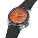 Seiko 5 Sports Automatik Armbanduhr SKX Redux Daichi Orange SRPL89K1