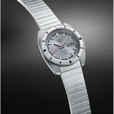 Seiko 5 Sports Automatikuhr 55th Anniversary Re-creation Limited silberfarben SRPL03K1