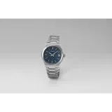 Seiko Damenuhr Blau silberfarben mit Saphirglas und Edelstahlband SUR575P1