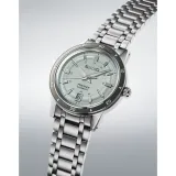 Seiko Herrenuhr Presage Automatic Style 60s hellgrün silberfarben SRPL71J1